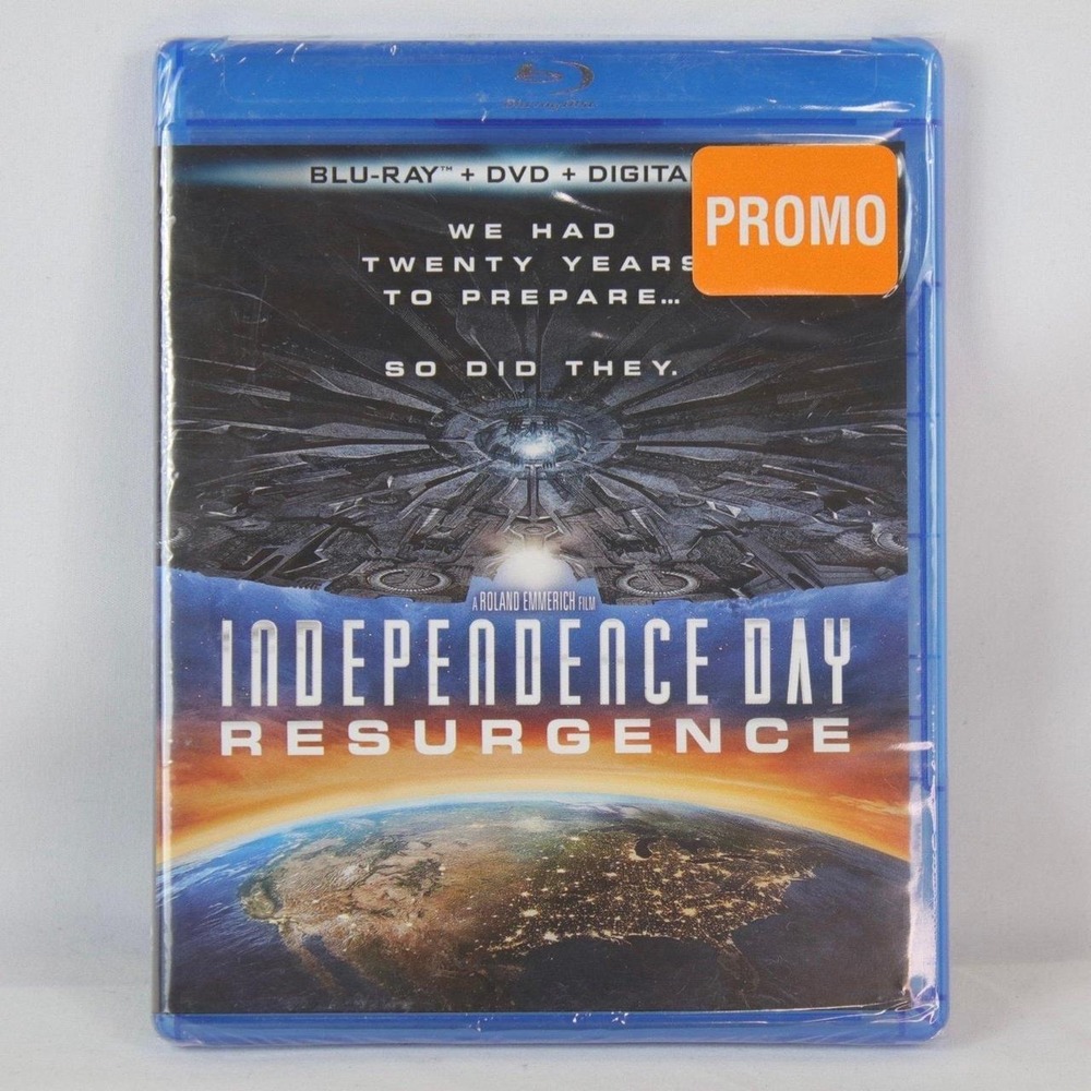 Independence Day Resurgence Blu-Ray DVD‎ Movie - NEW